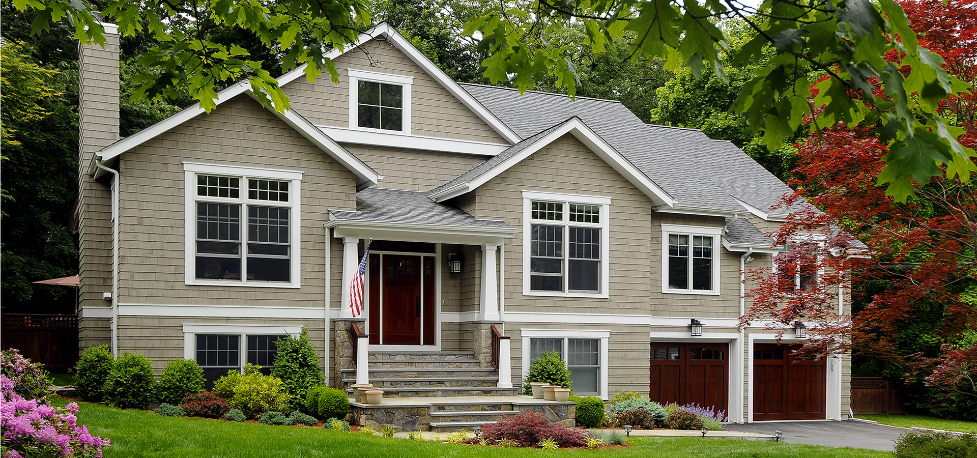Modern residential home exterior designed by Tim Lener Architecture